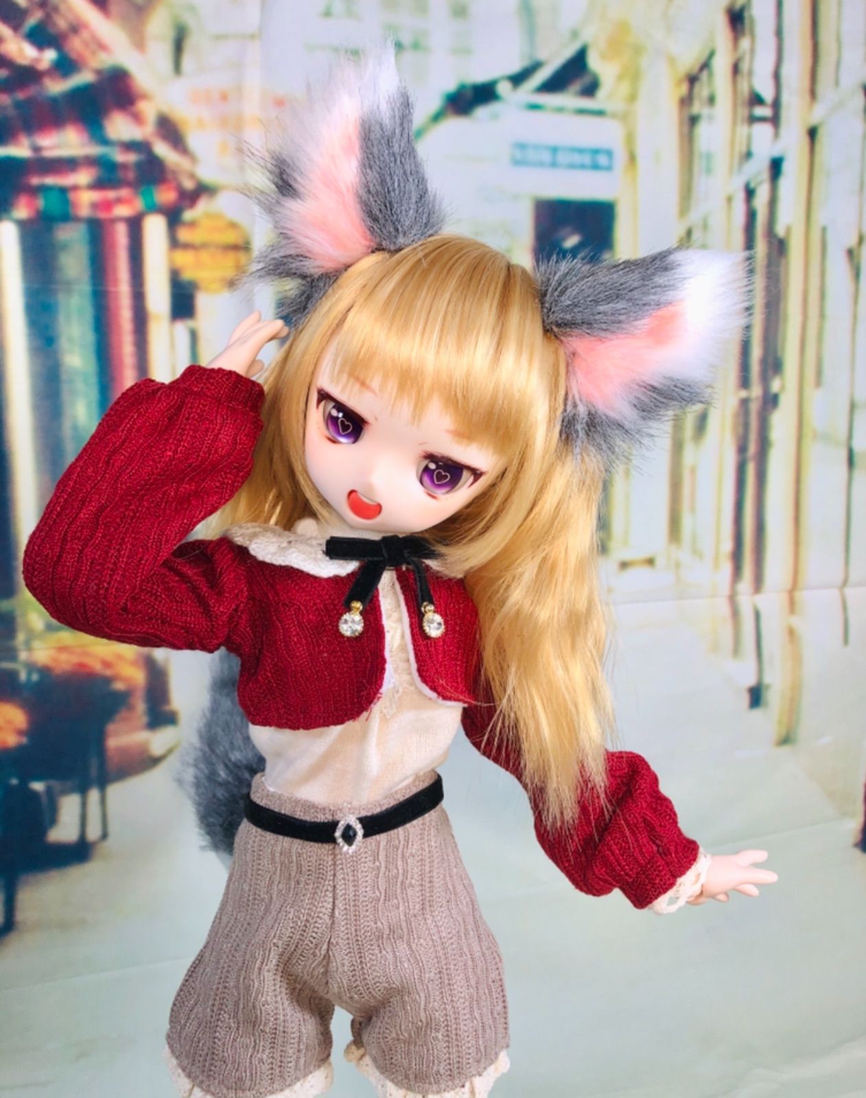 【mimippp】&TEAM 月狼 9形態セット 新品未開封 9/7のみ！衣装セット！ 人外9块九的女仆时刻 熊妹mdd普四bjd娃衣