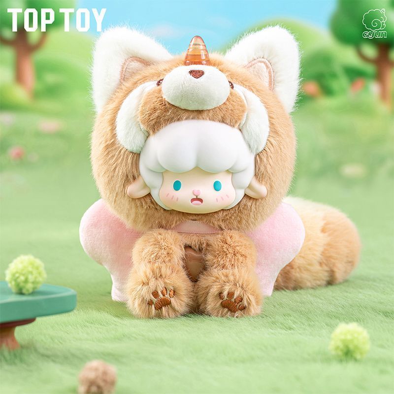 新品 TOPTOY 巻巻羊大尾巴働物連萌 シリーズ ぬいぐるみ