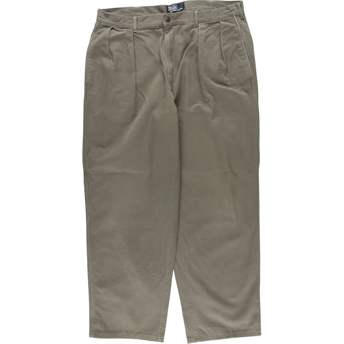 古着 ラルフローレン Ralph Lauren POLO by Ralph Lauren ツータック チノパンツ メンズw35相当/eaa513350