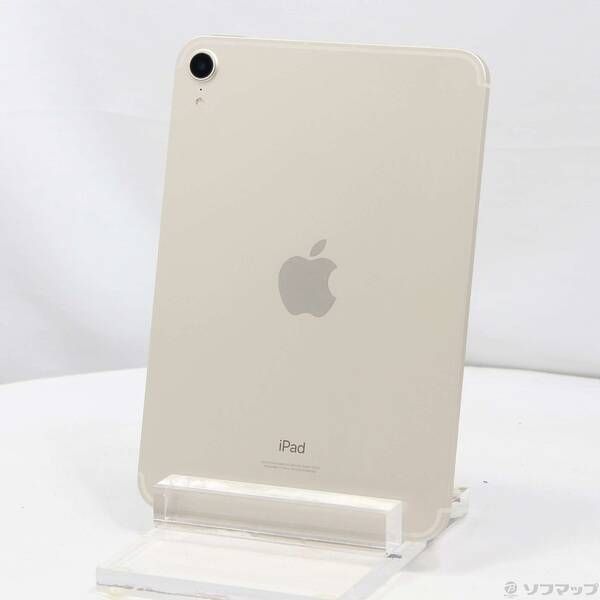 赤字超特価，大人気 〔中古品〕 iPad mini 第6世代 256GB スターライト MK8H3J／A SIMフリー【368】 iPad本体