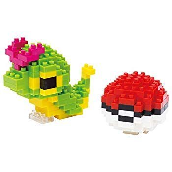 【中古】【非常に良い】ナノブロック ポケットモンスター ポケットモンスター キャタピーu0026モンスターボール NBPM_010 qqffhab
