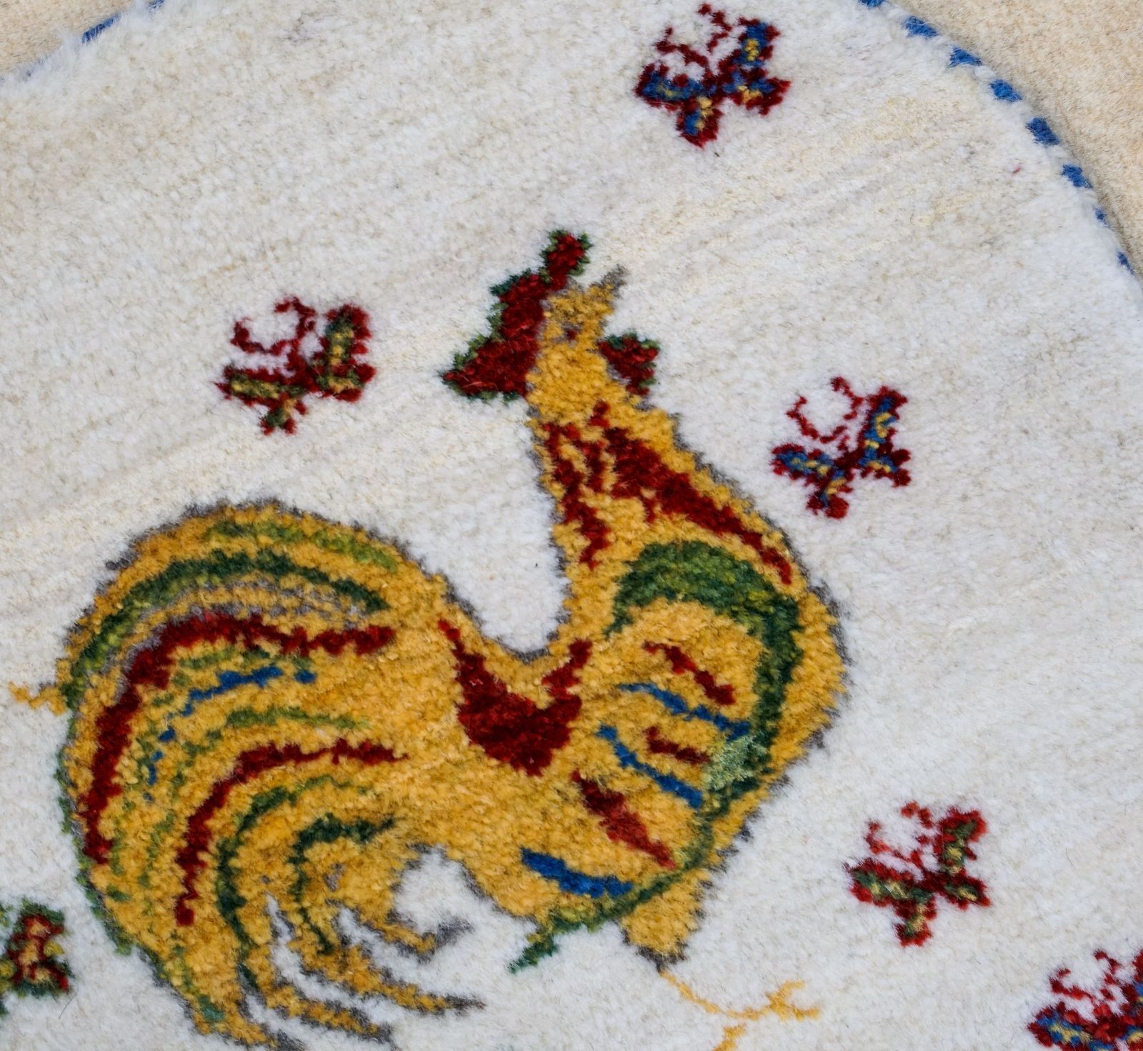 ペルシャ絨毯 手織りギャッベ