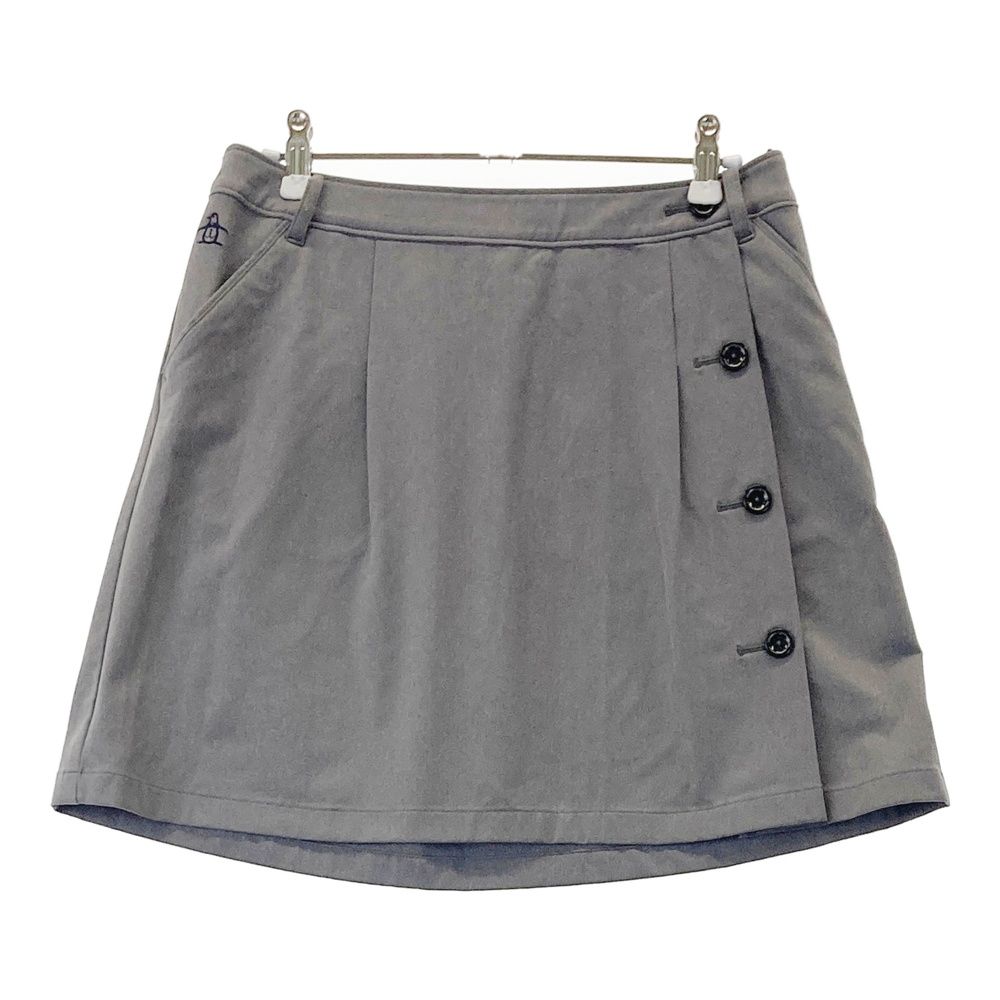 サイズ：L MUNSING WEAR マンシングウェア スカート グレー系