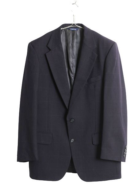 ５月末まで最終値下げバーバリープローサム テーラードジャケット 80s USA製 Burberrysバーバリー PRORSUM チェック 2つボタン