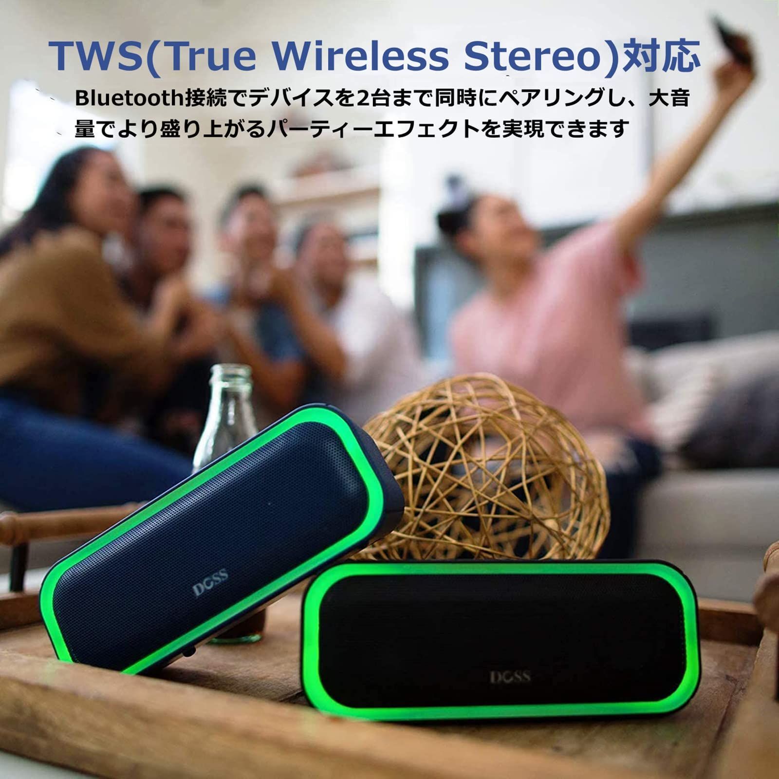 20時間再生 IPX6防水