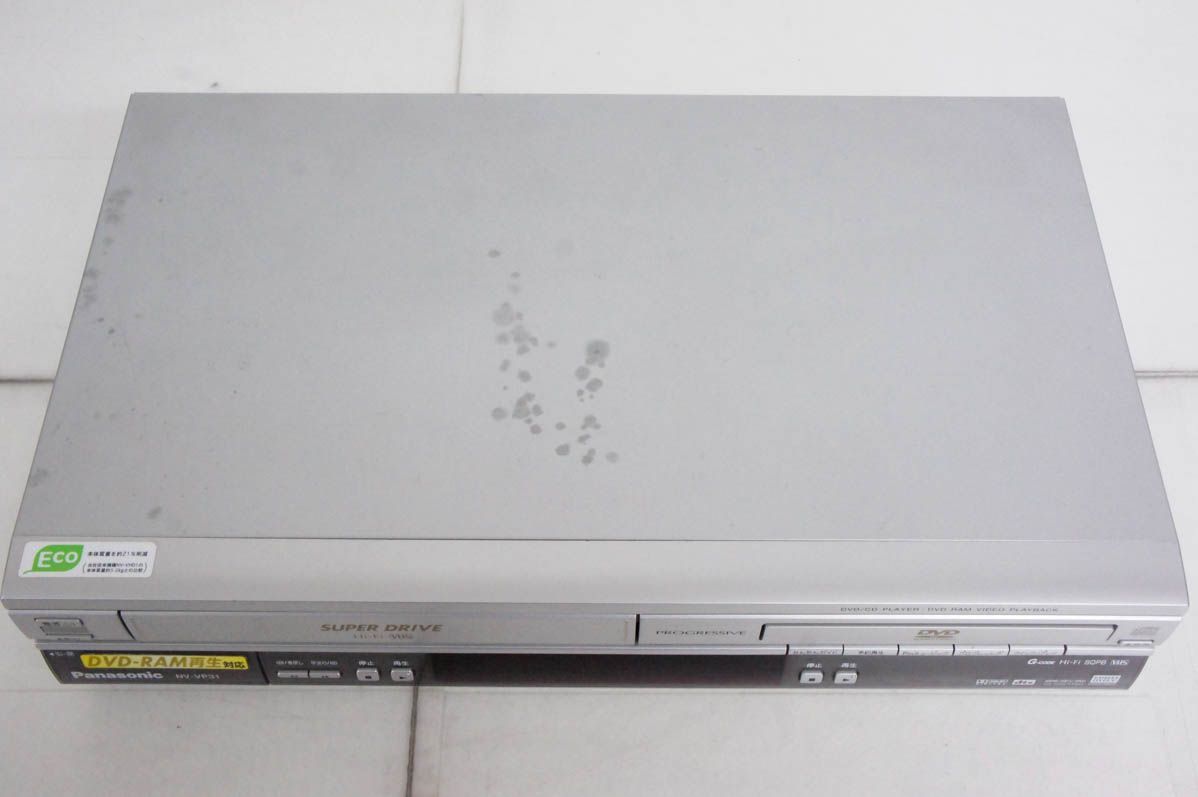 未使用品 HITACHI DVL-PF9 VHS ビデオ一体型DVDプレーヤー 中古 日立HITACHI ビデオ一体型DVDプレーヤー DVDプレーヤー一