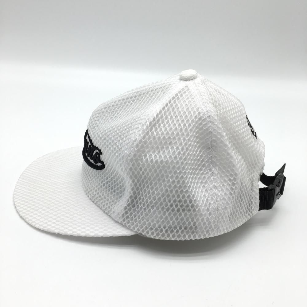 Russelno メッシュキャップ ゴルフキャップ ルチャ 白 ラッセルノ ラッセルノ フラットメッシュキャップ 白×レッド ルチャマスク
