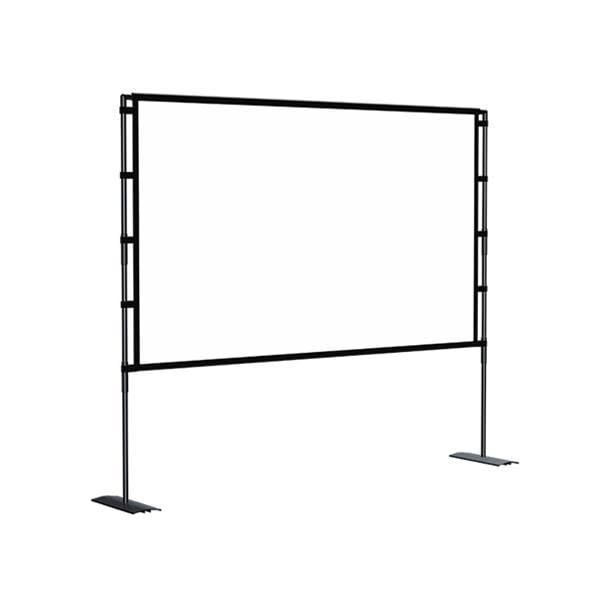 プロジェクタースクリーン 自立式 100インチ 16 9 4K 床置き 防しわ スタンド式 折りたたみ式 簡単設置 持ち運び 簡単