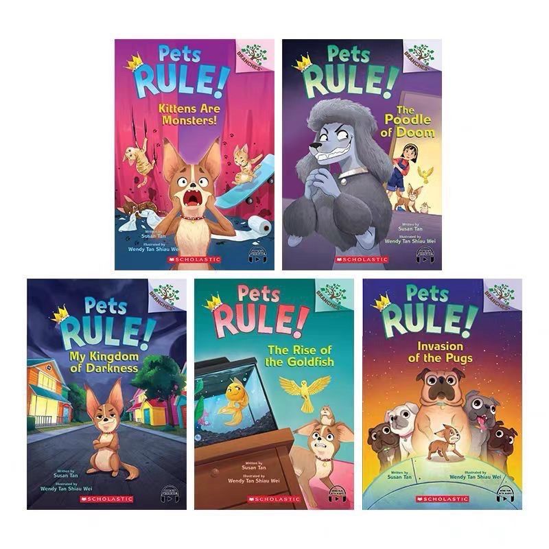 Pets Rule  5册 英語　洋書
