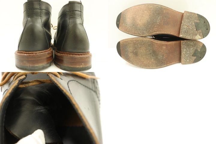 CHUKKA BOOTS|ALDEN|10|黒