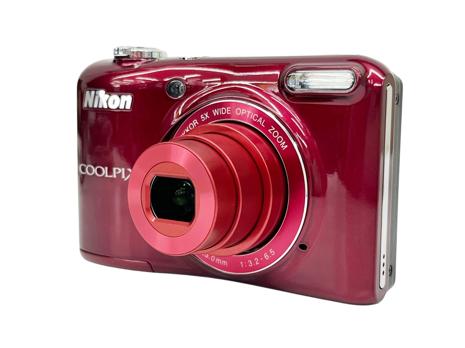 Nikon COOLPIX レッド コンパクトデジタルカメラ Nikon (ニコン) COOLPIX L28 クールピクス コンパクト デジタル