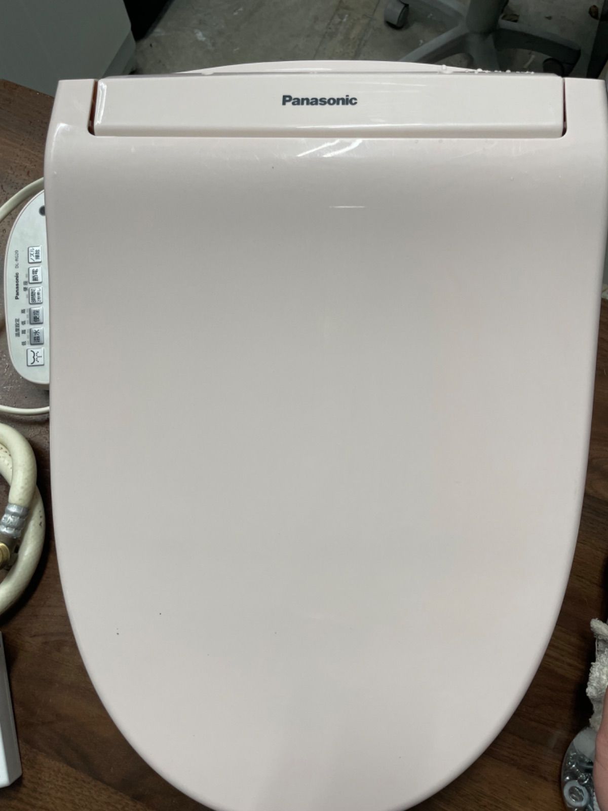 【中古】panasonic 電気温水便座 ウォシュレット DL-RG20-CP Panasonic 温水便座 DLーRG20ーCP 瞬間式 中古