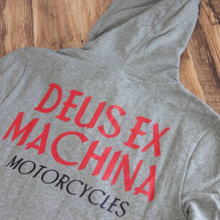 デウスエクスマキナ ジップアップパーカー メンズ Deus Ex Machina CHINCHILLA HOODIE