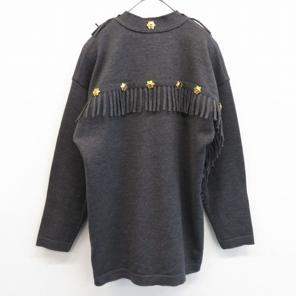 エスカーダ ESCADA ヴィンテージ カーディガン ニット 金釦 デザイン 