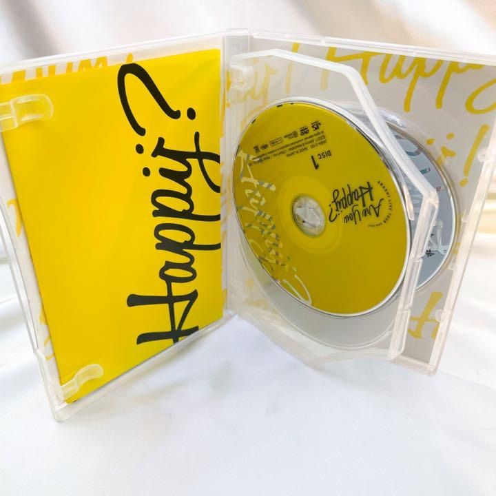 嵐 ツアー DVD Are you happy? 通常盤 CD 初回盤 セット (C-D) - メルカリ 嵐 ツアー DVD Are you happy? 通常盤 CD 初回盤 セット (C-D) - メルカリ