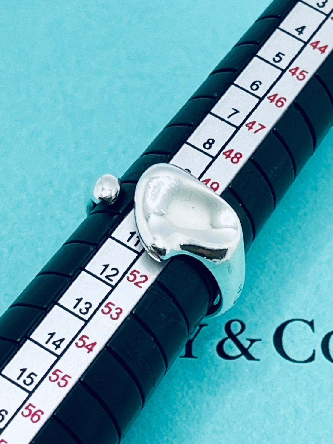 a055 Tiffany&Co. ティファニー フルハート リング シルバー 925 約10