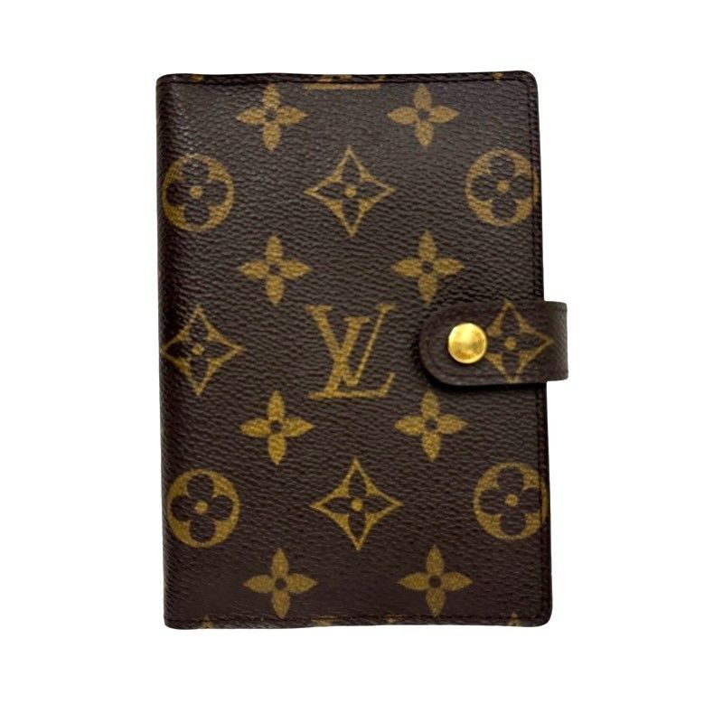 LOUIS VUITTON ルイヴィトン アジェンダ PM R20005 ブラウン モノグラム 手帳カバー ユニセックス 52509K281