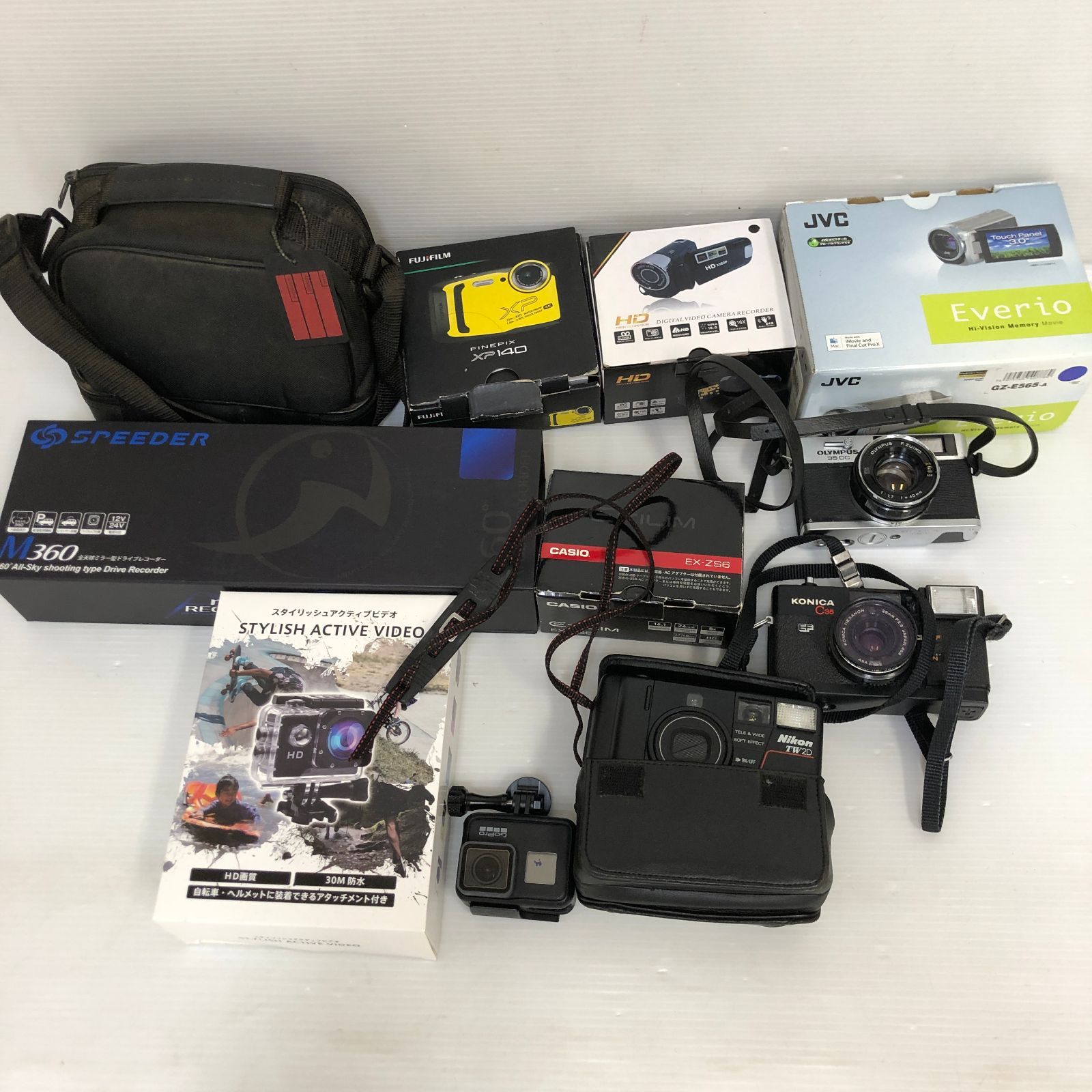 ▲カメラ カメラ関連 まとめ 動作 破損 等商品状態未 ジャンク品 smkdetc091462