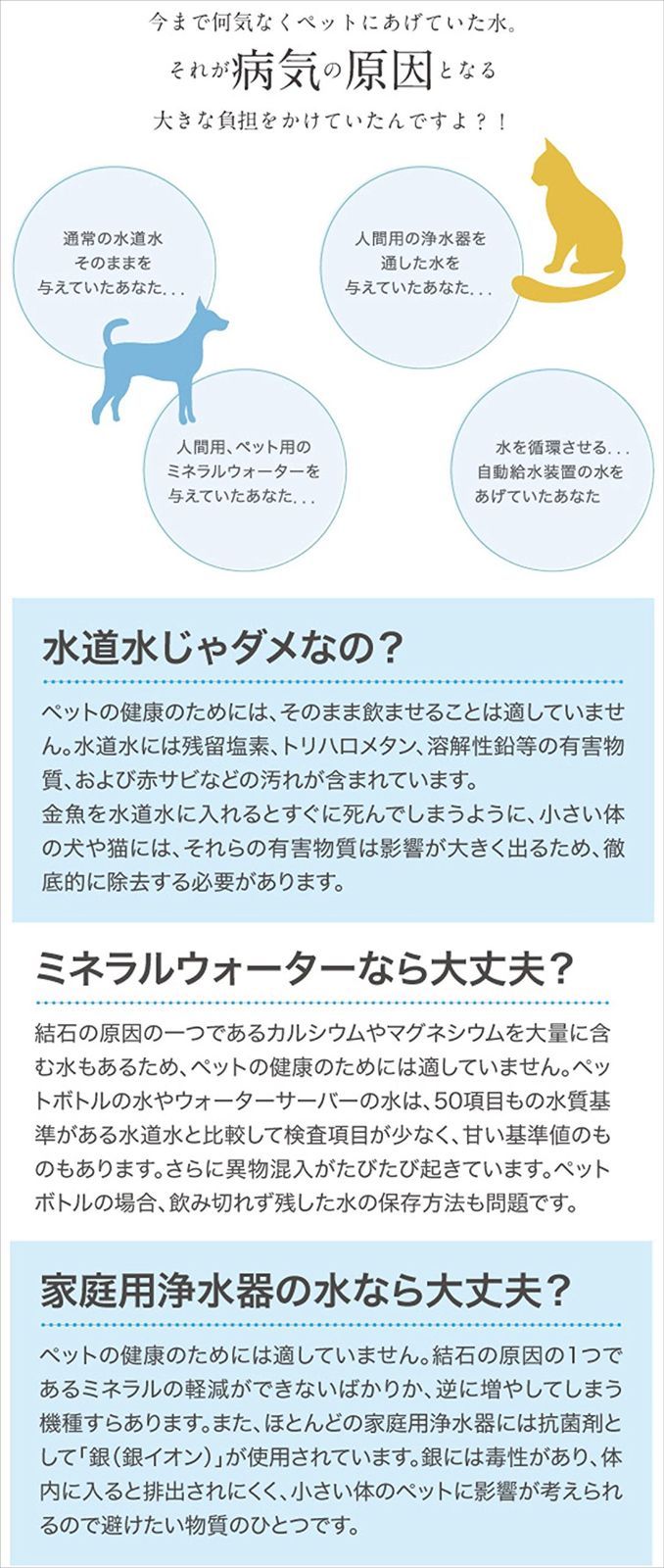 イーテック わんにゃん浄水器 ペット用 容量1L - KK-Select - メルカリ