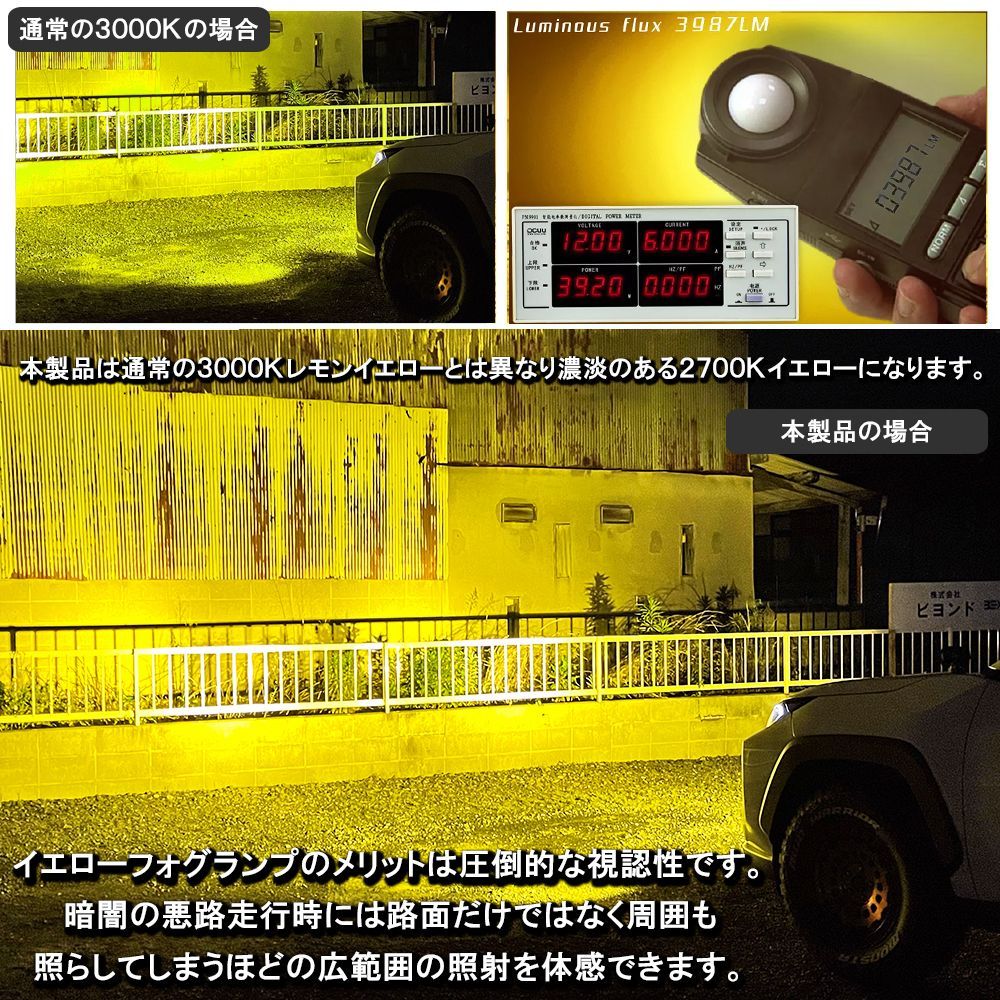 SUZUKI専用 LEDフォグランプキット Type2 オレンジマーカー内蔵 ジムニー JB64 JB74 ノマド LEDフォグランプキット Type2