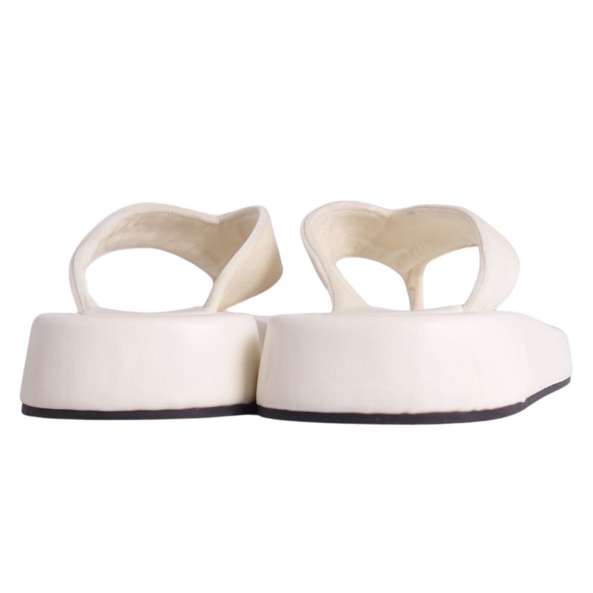 美品 ザ ロウ THE ROW サンダル ギンザ GINZA ベルベット シュー  