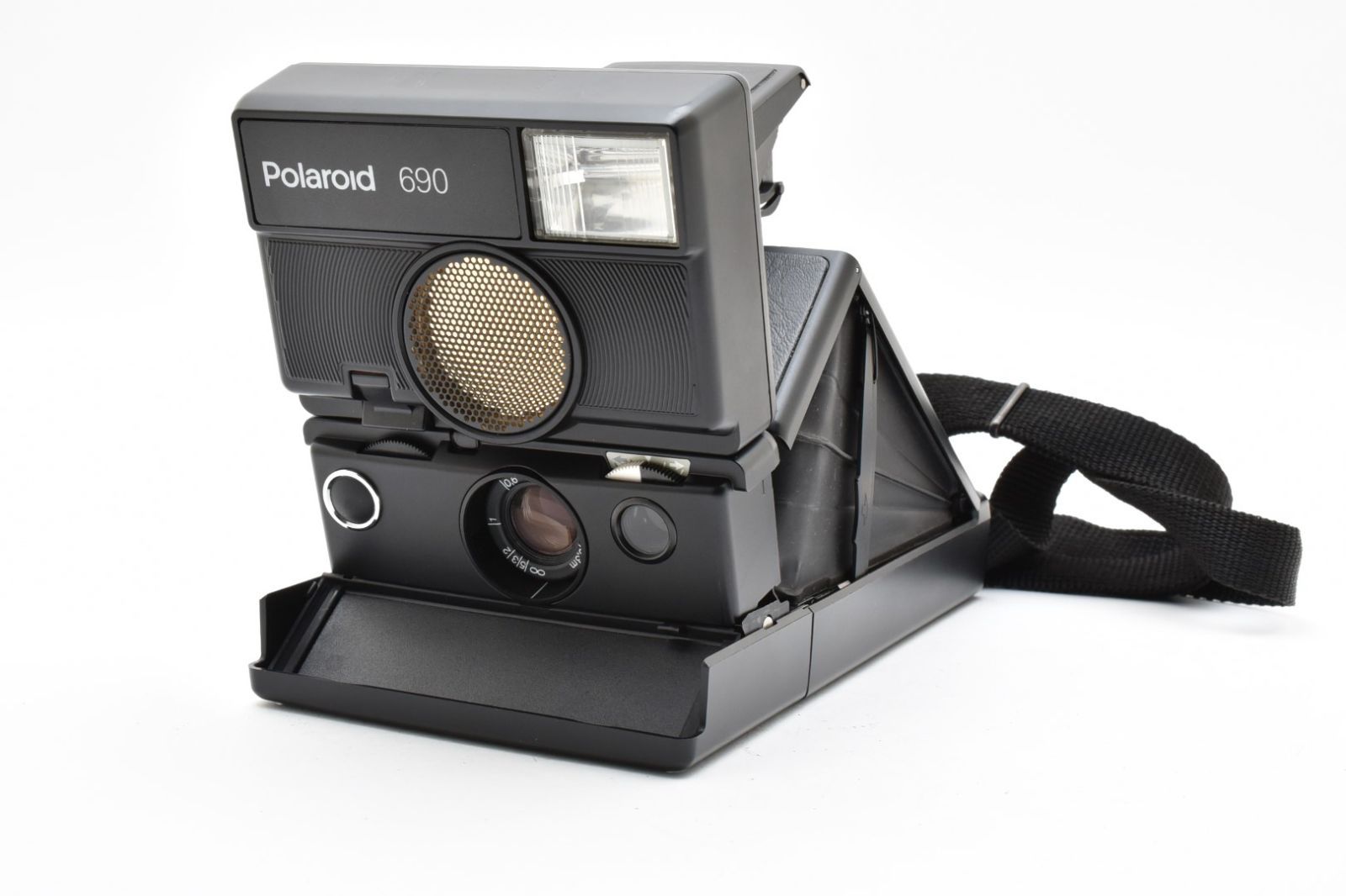 完全動作品 Polaroid 690 ポラロイド インスタント フィルム カメラ A0531