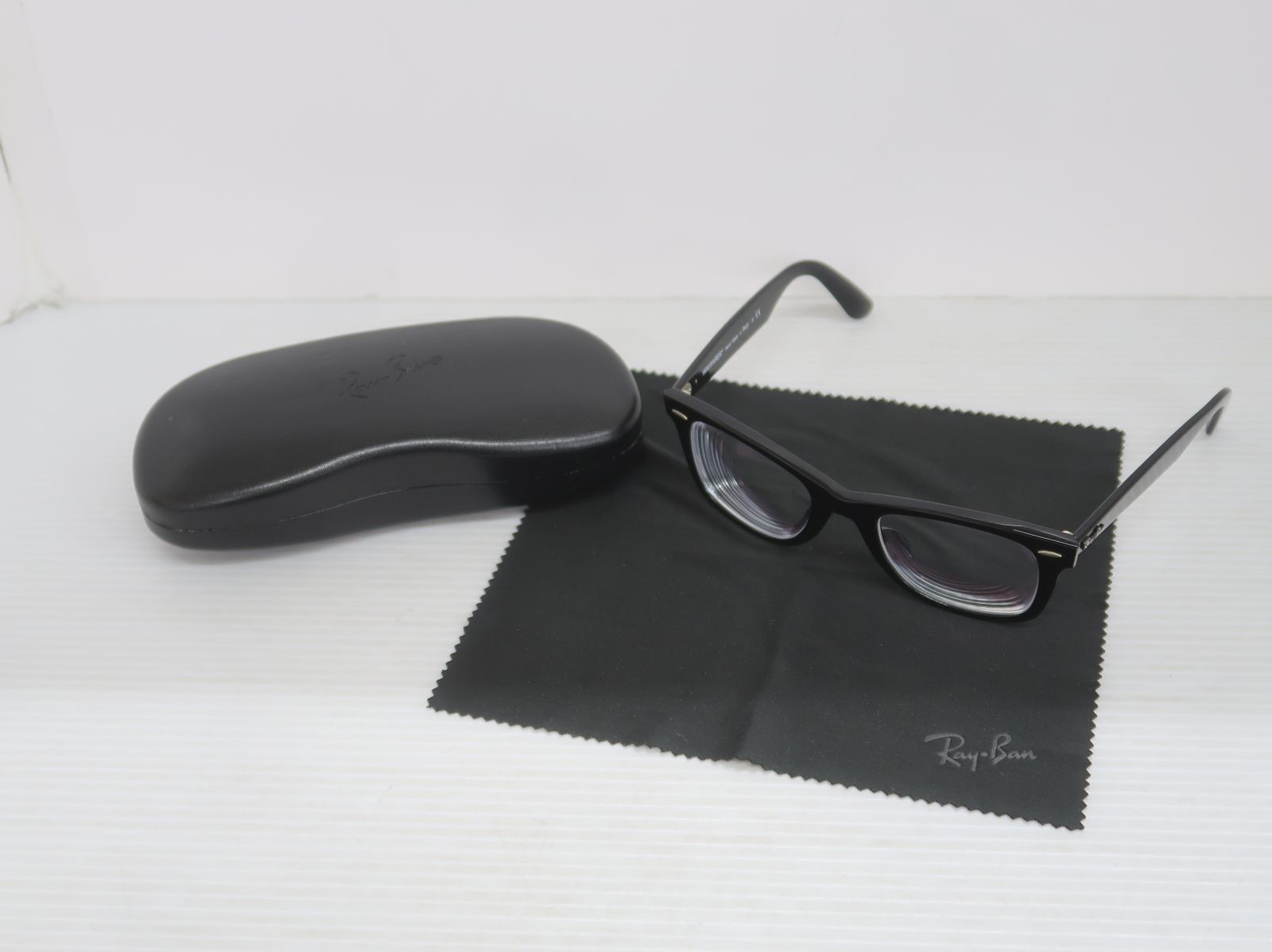  Ray-Ban レイバン ウェイファーラー RB 2140 F 度あり ウェリントン メガネフレーム メガネ 小物