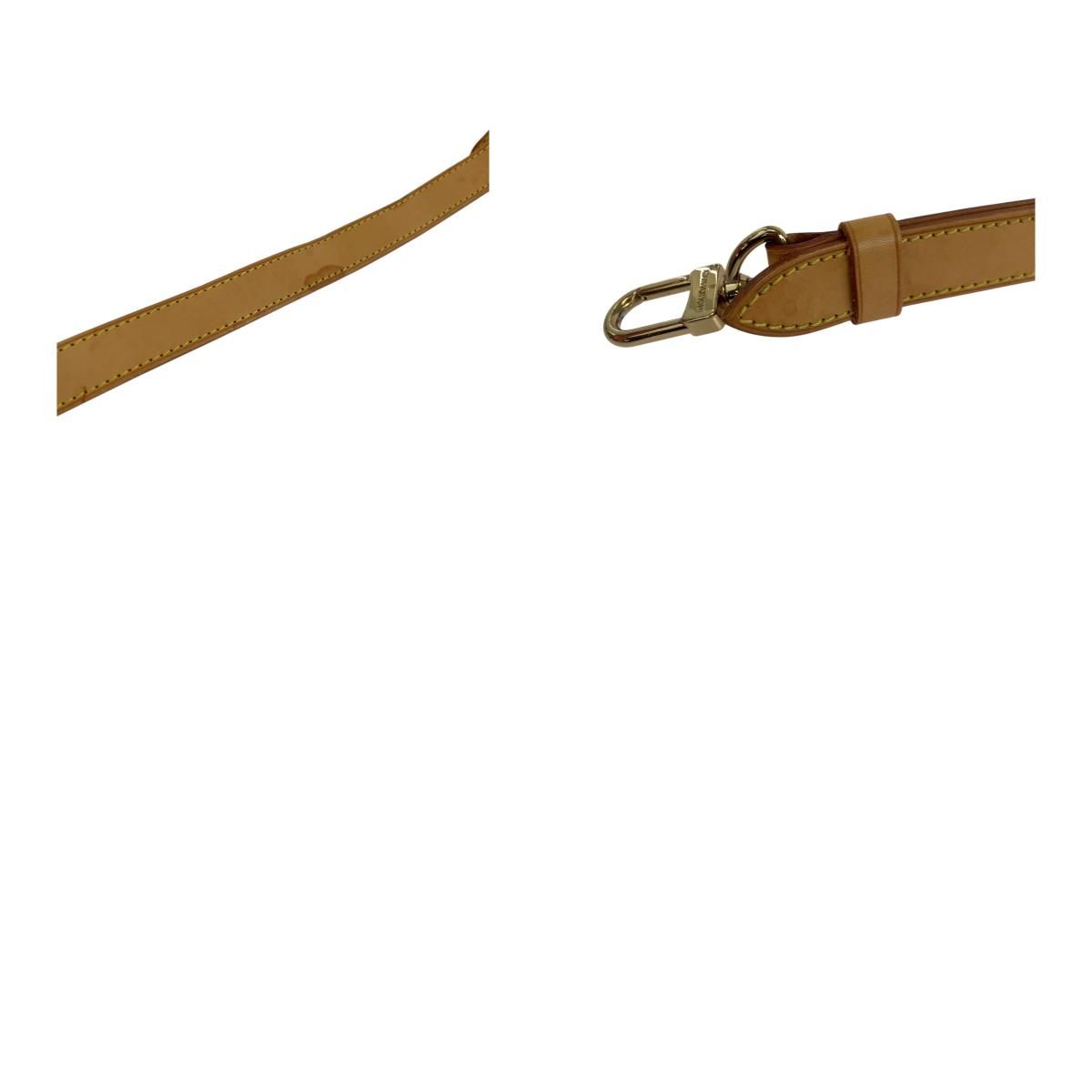 LOUIS VUITTON ルイ ヴィトン ブラウン ゴールド金具 レザー  