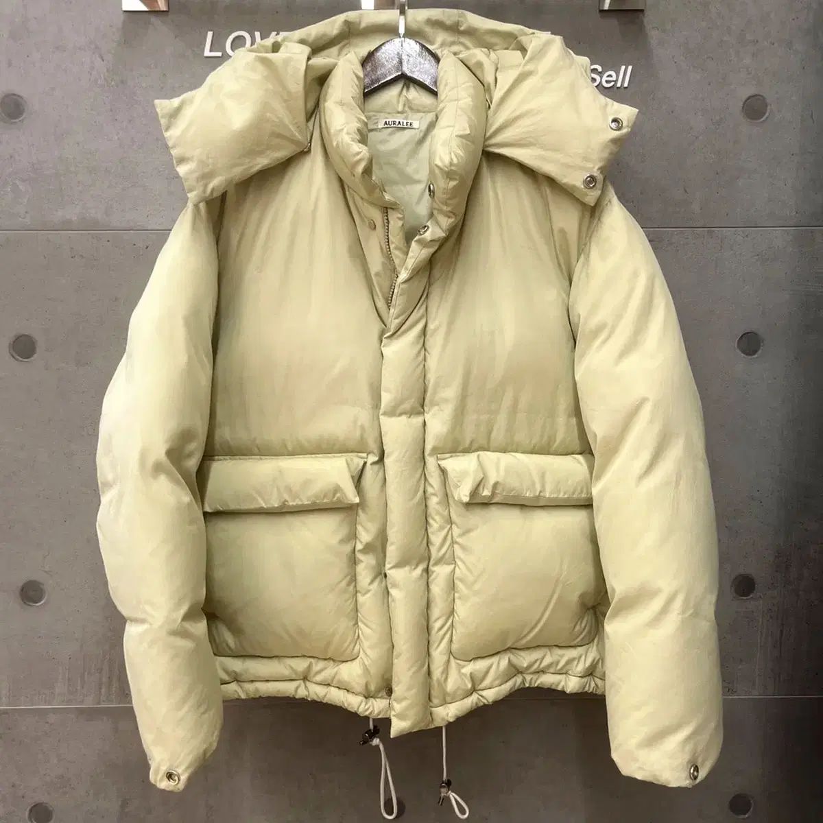 AURALEE(オーラリー) AURALEE スービン ダウンジャケット 黄色