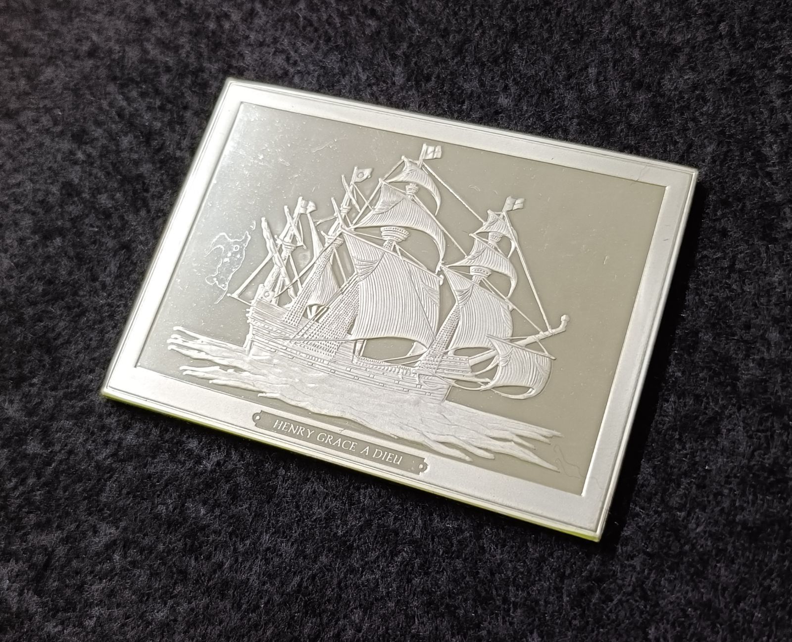 フランクリン・ミント社シリーズ 世界の船 メダル インゴット 銀製品