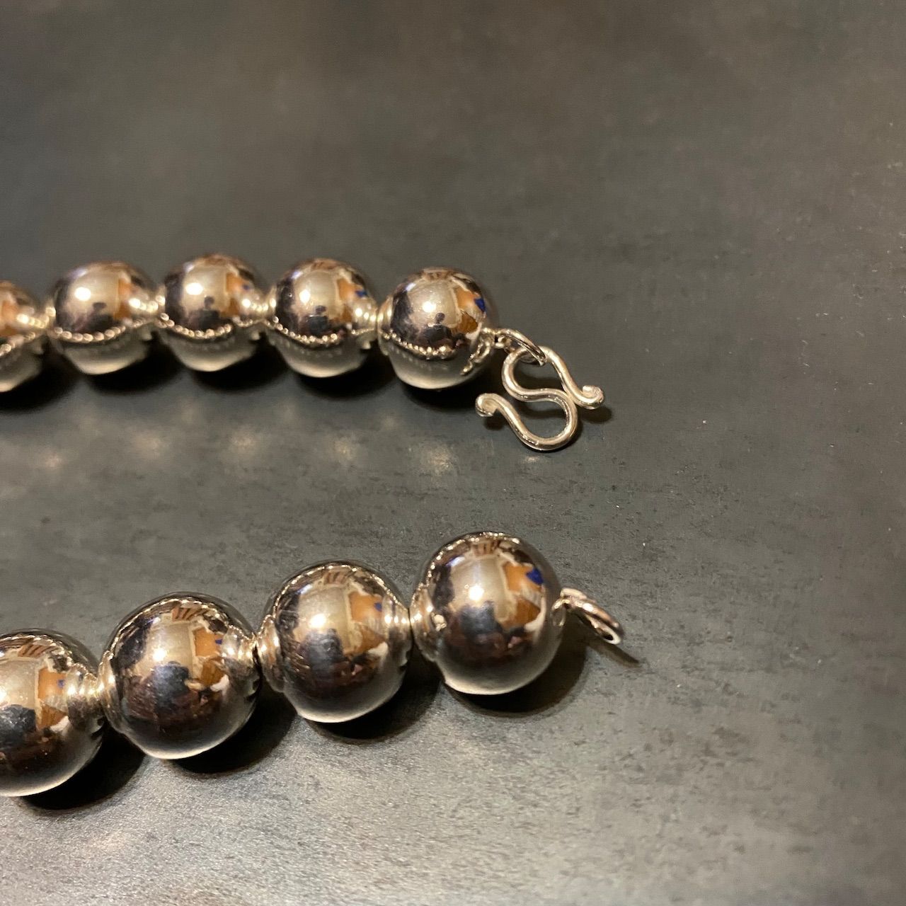 SILVER925 PEAL FOOK BRACELET/シルバー/ブレス SILVER925 BIG PEAL S FOOK BRACELET/シルバー/ブレスレット