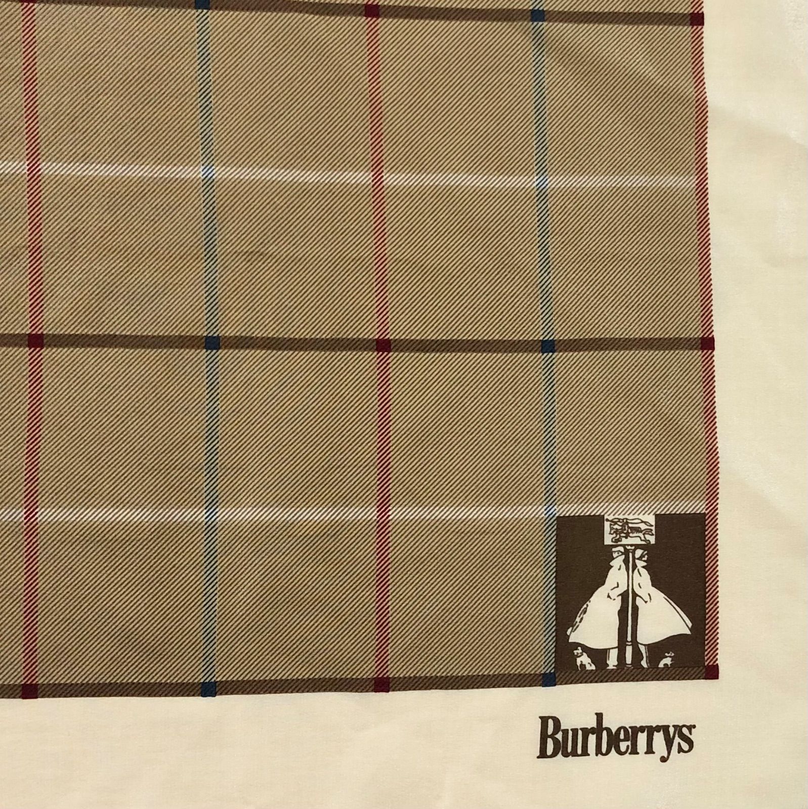 Burberrys /バーバリー シルク 85cm 大判スカーフ ノバチェック バーバリー Burberrys 大判スカーフ シルク100% ノバチェック