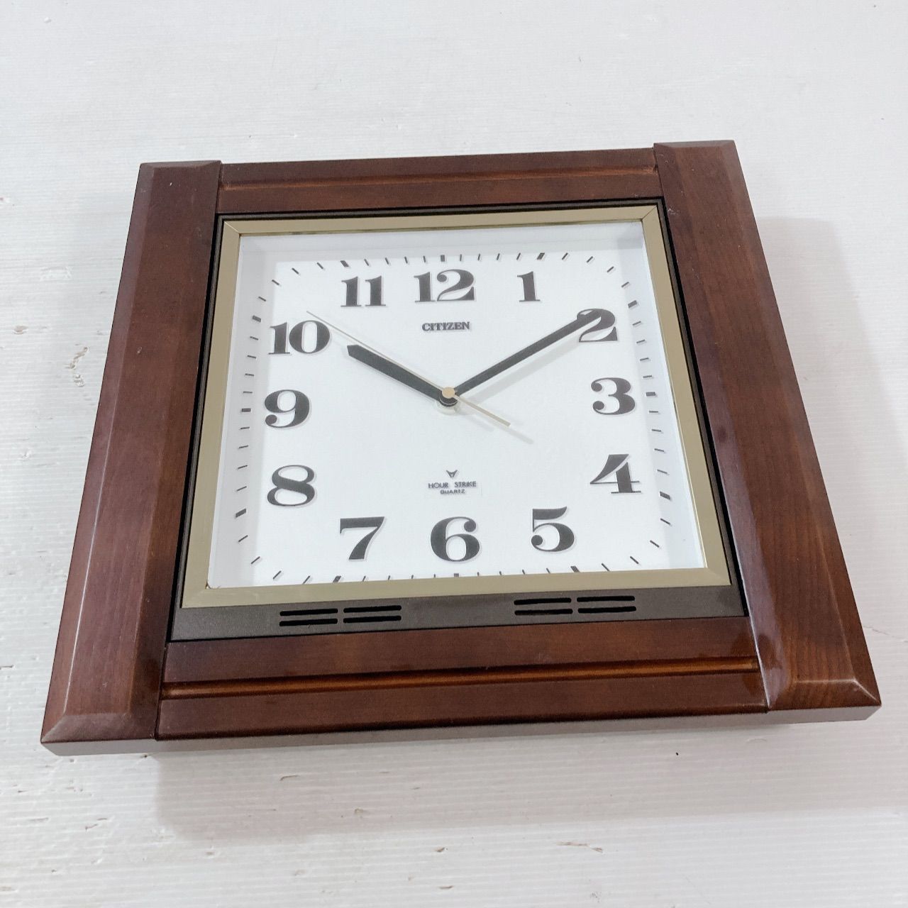 【未使用現状品】CITIZEN QUARTZ HOUR STRIKE 掛け時計 未使用現状品】CITIZEN QUARTZ HOUR STRIKE 掛け時計 Yahoo