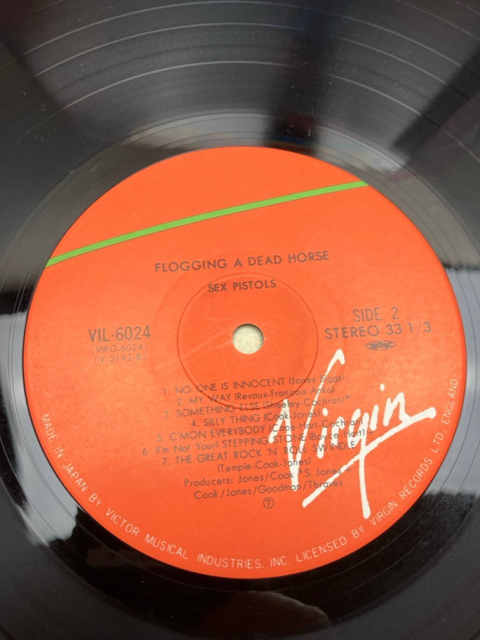 シリーシング サムシングエルス SEX PISTOLS /EP レコード Sex Pistols
