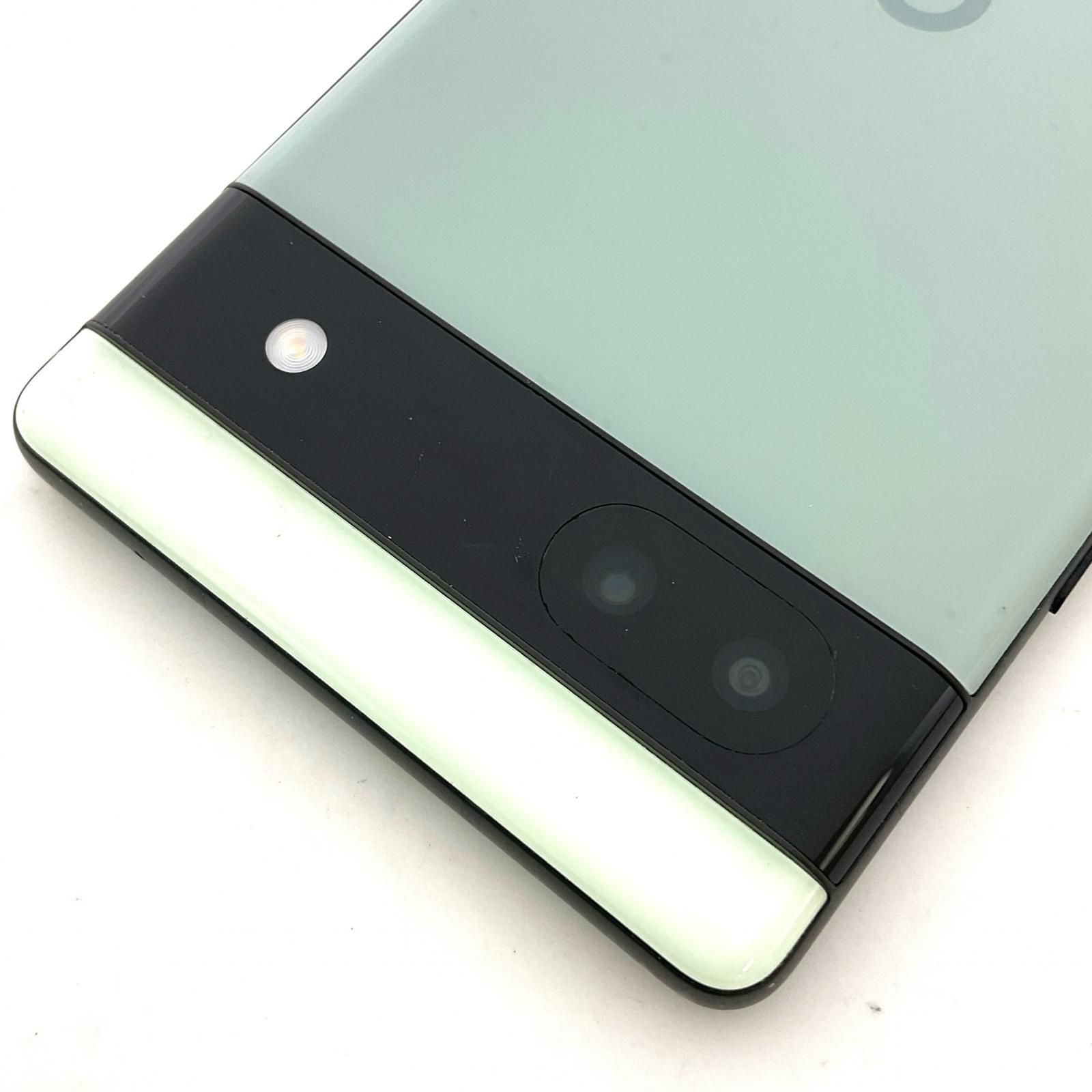Google Pixel 6a 128GB セージ Softbank SIMフリー GB17L 白ロム
