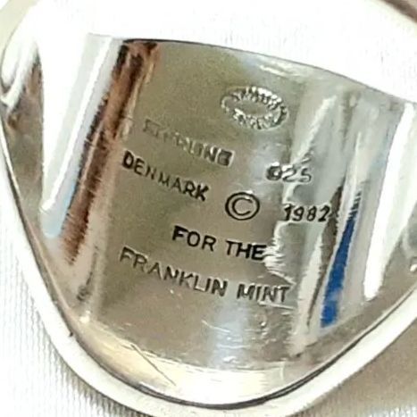 GEORG JENSEN ジョージジェンセン リング ヴィンテージ シルバー 1982 Franklin Mint フランクリンミント - メルカリ