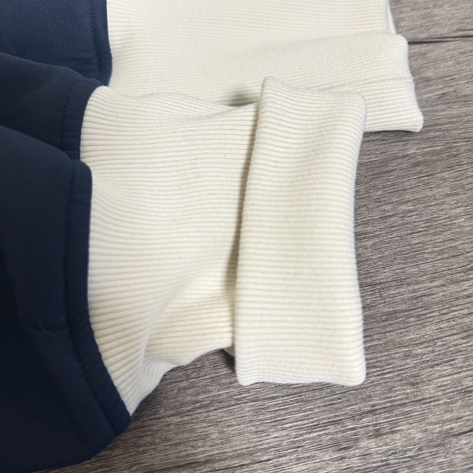 foufou トラックキャンディーハーフジップワンピース