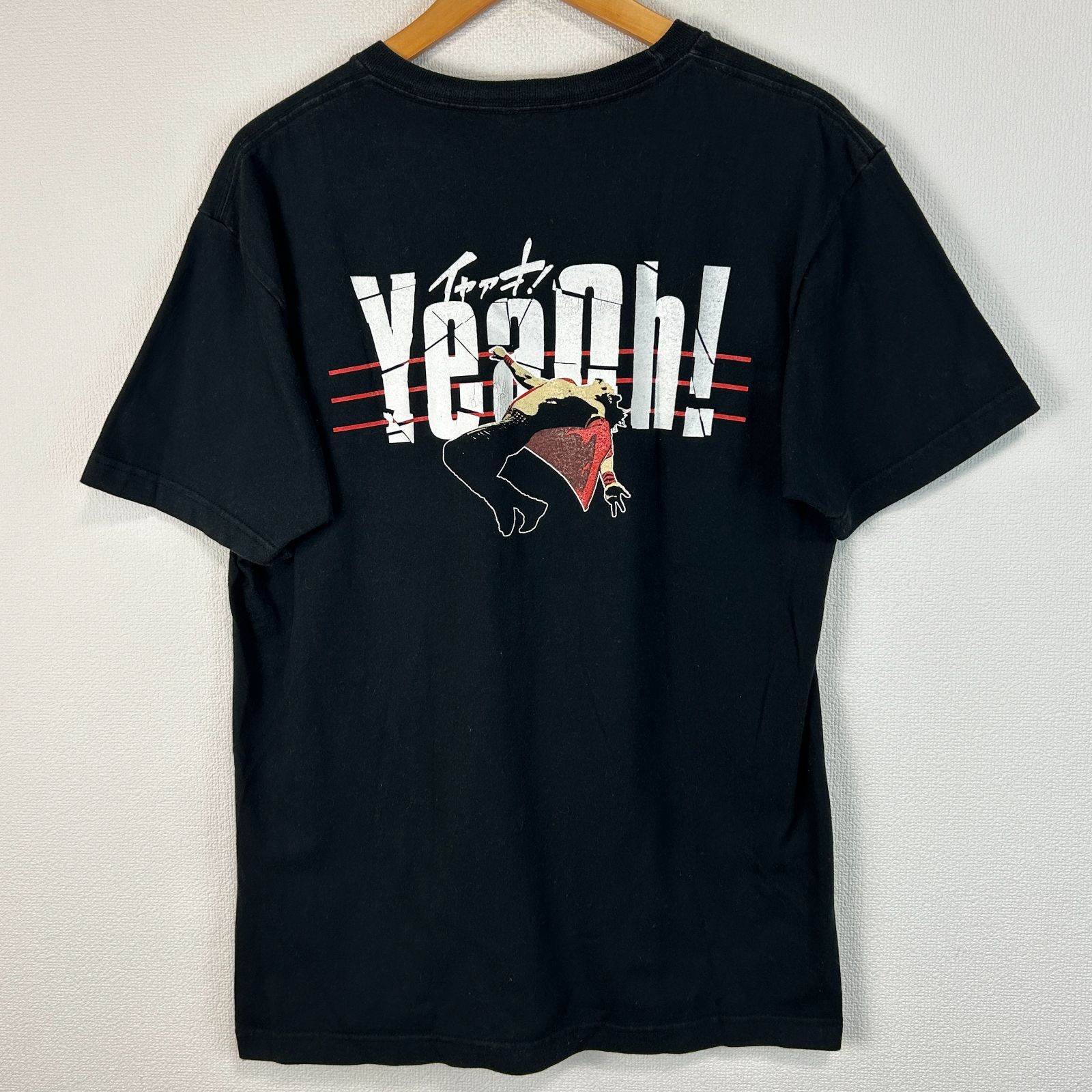 在庫処分 激安 新しい 『中邑真輔 YeaOh YeaOh YeaOhパーカー』S