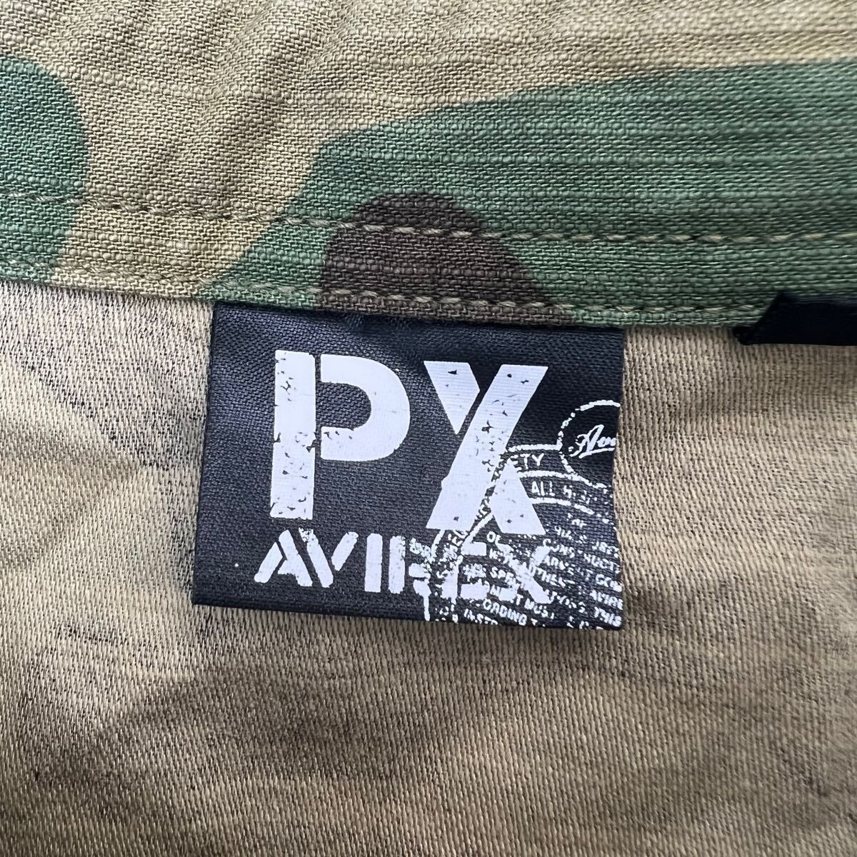 AVIREX アヴィレックス US NAVY ステンシル カモフラ 迷彩 ミリタリー