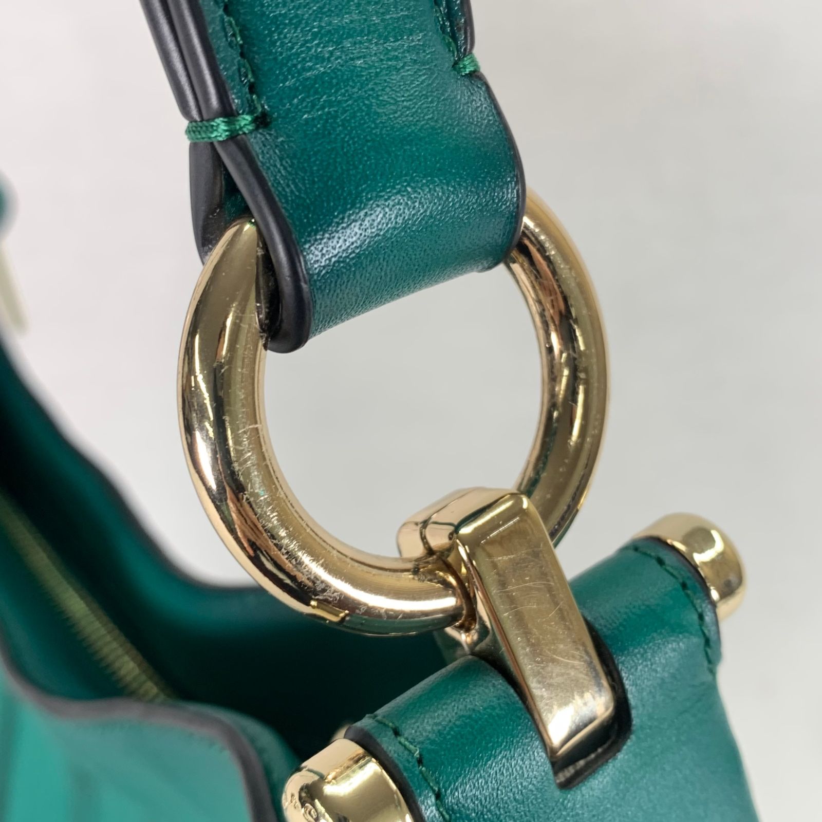 COACH コーチ ノマド サッチェル ハンドバッグ ワンショルダー グリーン 2wayバッグ 54868