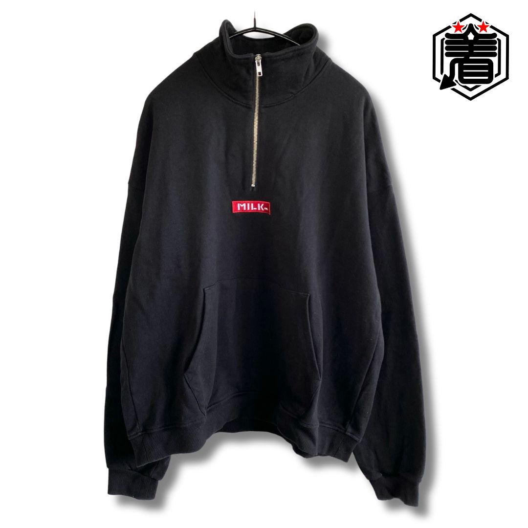 MILKFED. ミルクフェド ANORAK SWEAT TOP アノラック スウェット