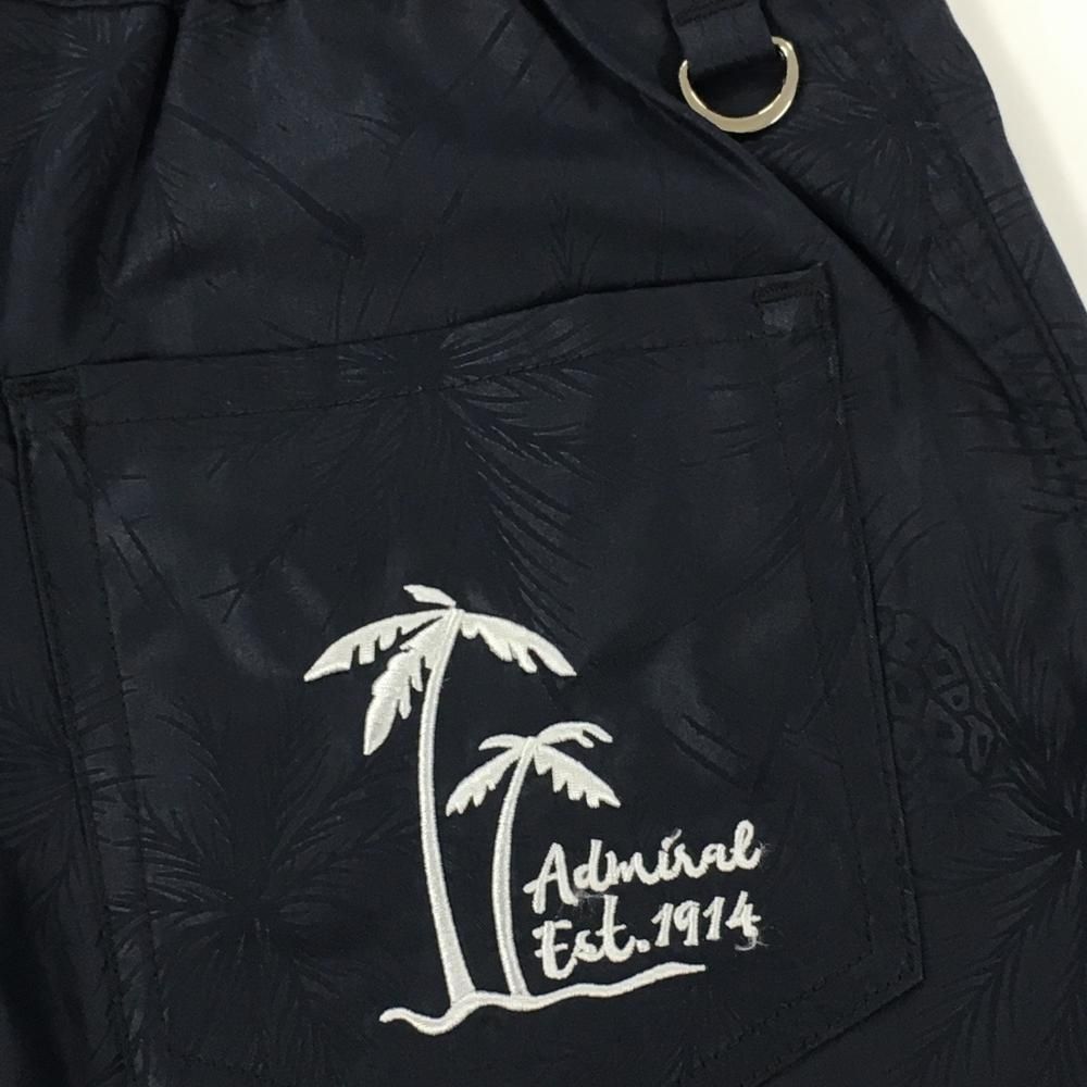 超美品】アドミラル ショートパンツ ネイビー パイナップル柄地