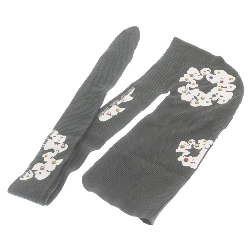 DENIM TEARS (デニムティアーズ) RHINESTONE COTTON WREATH DURAG