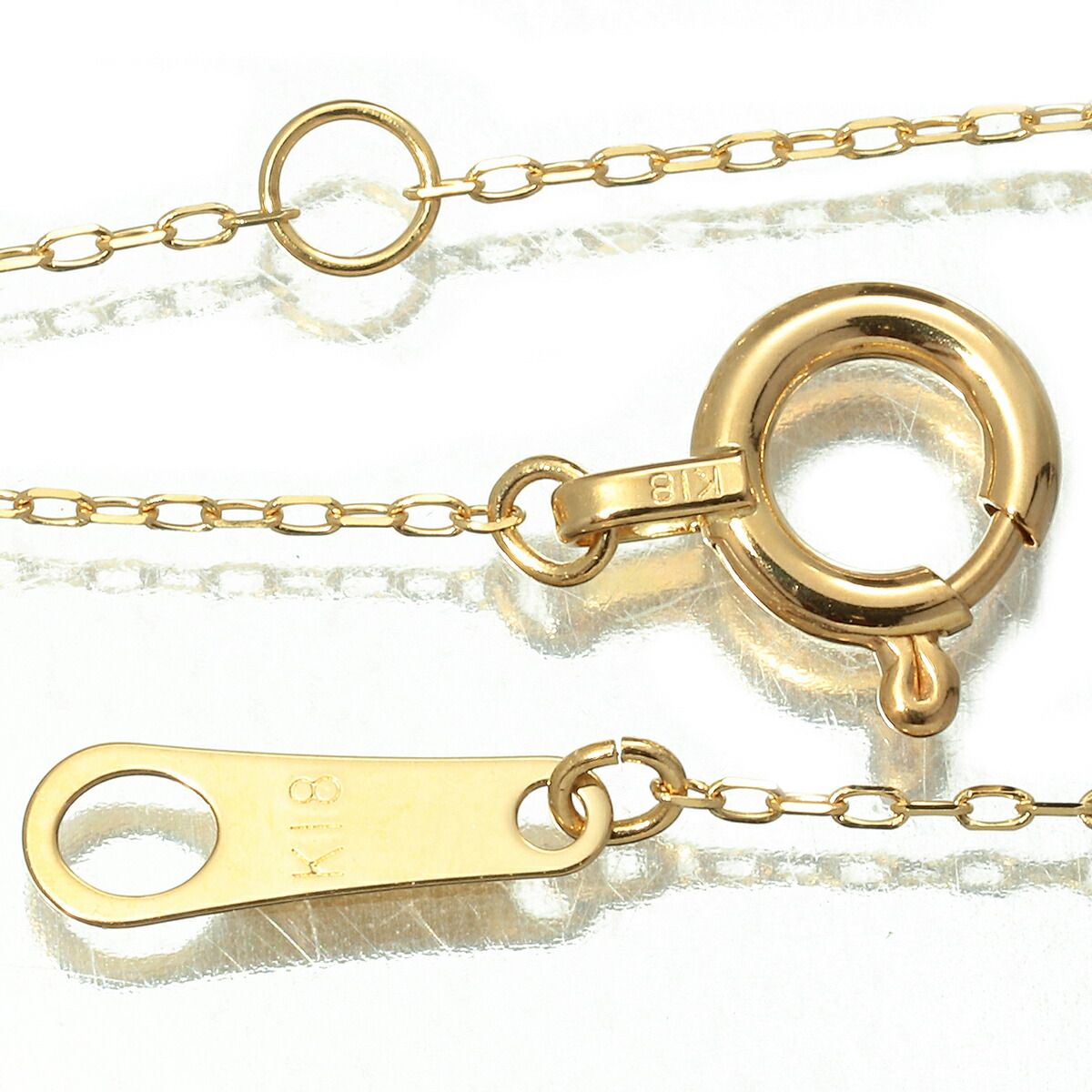 フラワーモチーフ ペンダントネックレス ダイヤモンド K18 中古  