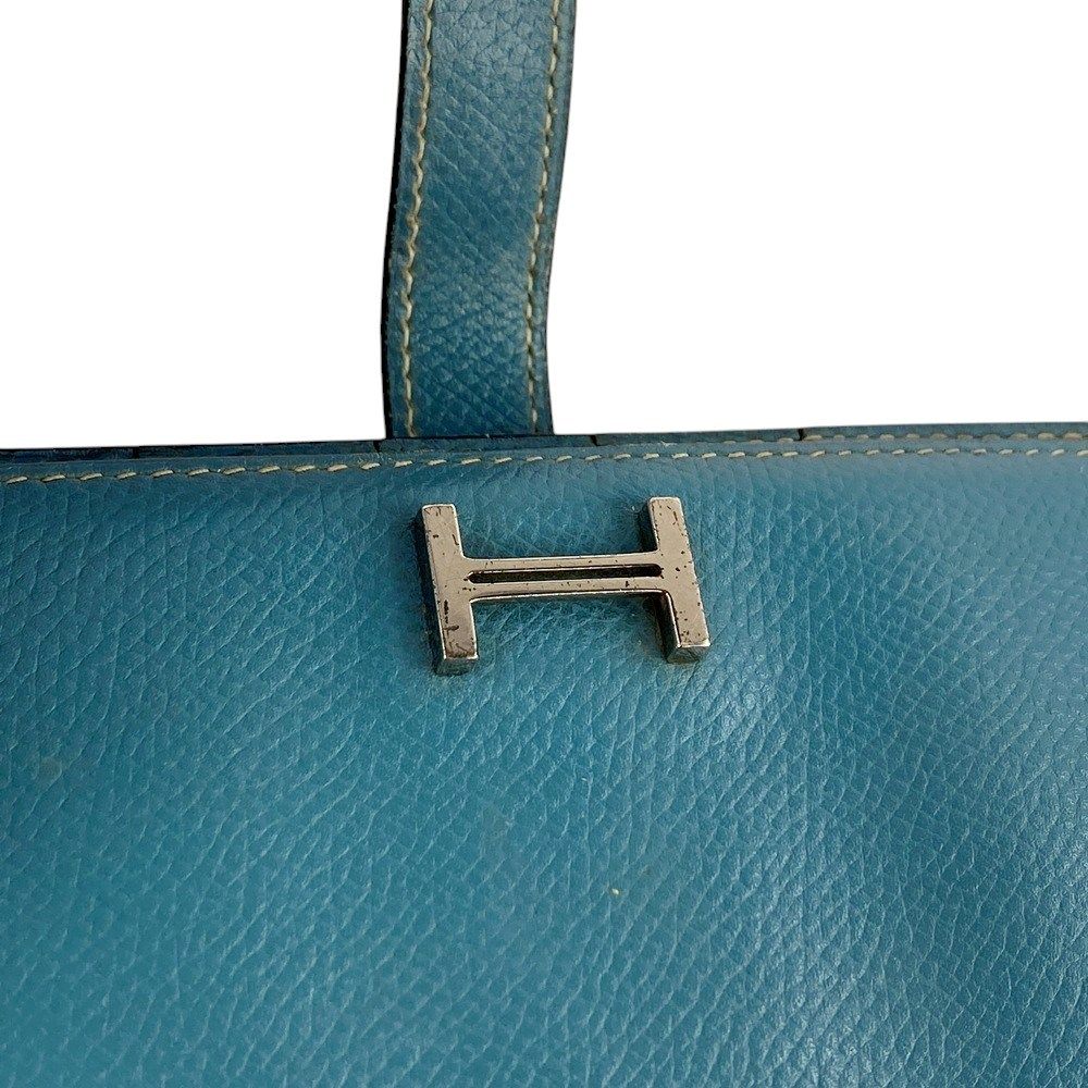 ■中古■　エルメス ベアン 長財布 財布 エプソン □I刻 ブルージーン 【292019】8 □中古□ エルメス ベアン 長財布 財布 エプソン □I刻 ブルージーン