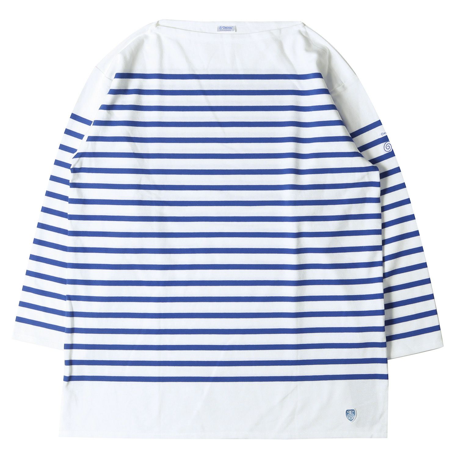 ORCIVAL オーシバル バスクシャツ ボートネック サイズ8 ビッグサイズ