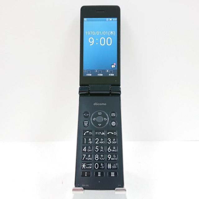 AQUOS ケータイ SH-03L ドコモ ブラック 送料無料 本体 c08643