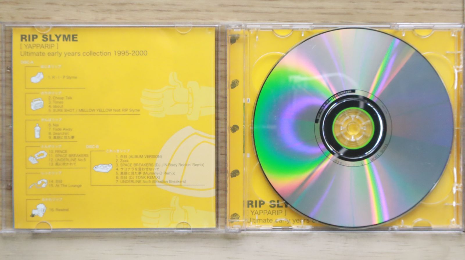国内盤CD☆リップスライム/RIP SLYME□ YAPPARIP (初回限定盤