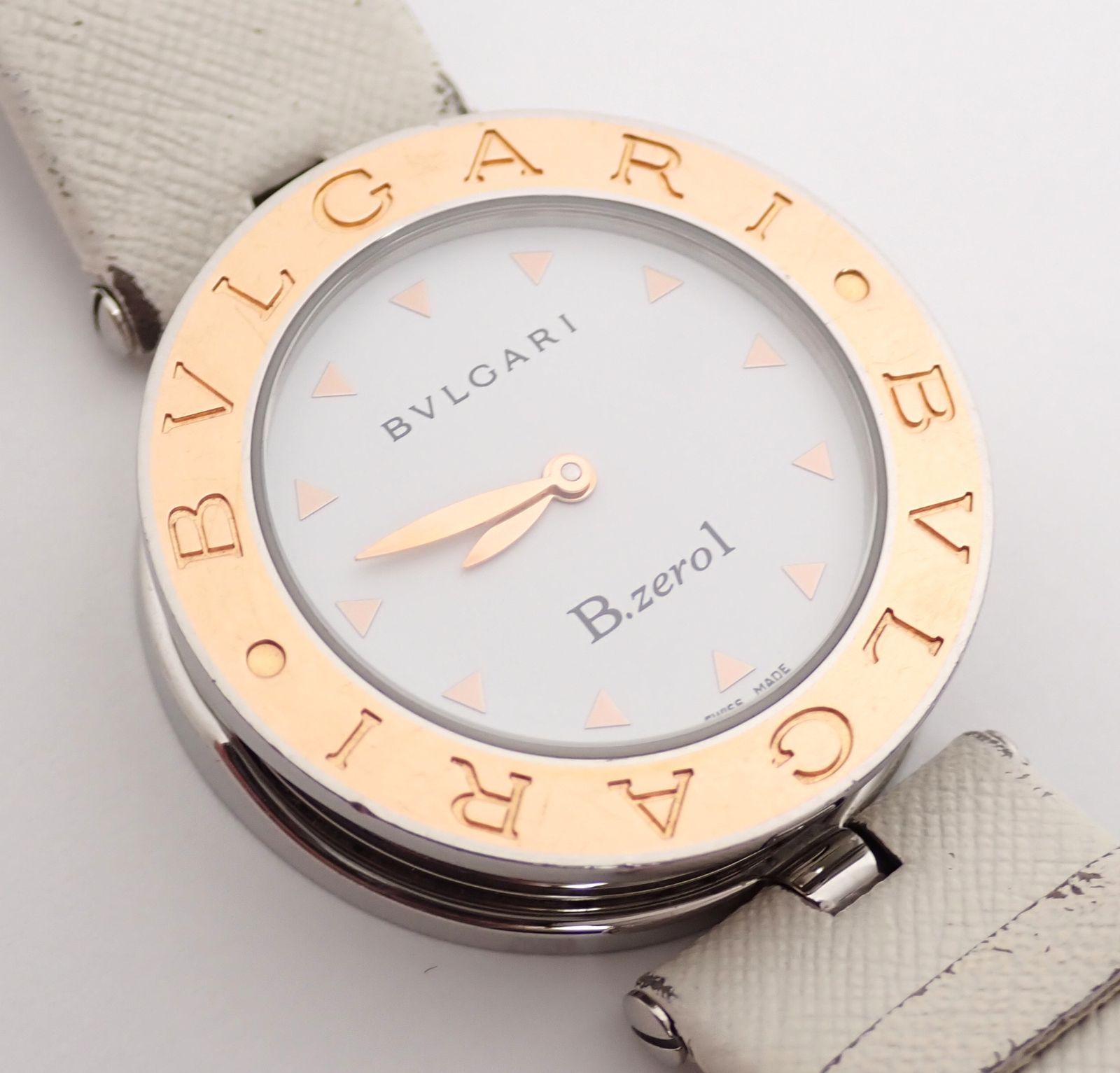 稼働 BVLGARI ブルガリB.zero1 レディース時計 レザー 【公式通販】