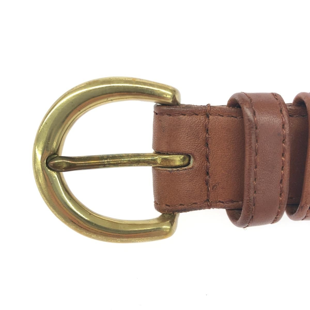 ほぼ新品✨COACH コーチ オールドコーチ ベルト グラブタンレザー　USA製 COACH コーチ オールドコーチ/ベルト USA製/ソリッドブラス